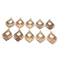 thumbnail image 4 of Colgante, 10 piezas Pendiente de madera Colgante Fabricación de joyas Colgante Pendiente de madera Colgante Funcionalidad inteligente, 4 of 12
