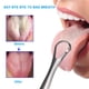 thumbnail image 4 of Limpia Lenguas de Acero Inoxidable, Pack de 2, Diseño Ergonómico para una Higiene Bucal Profunda, Elimina Mal Aliento, Incluye Estuche Portátil, Color Negro., 4 of 7