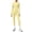 Yellow, variant on Workout Sets for Women Quick-Dry Long Sleeve Yoga Set 2 Piece Activewear for Gym, Workout and Running 01 L