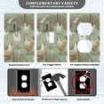 thumbnail image 3 of Light Switch Cover Switch Plate Outlet Cover Plug Cover for Electrical Unused Outlet Cover Cute Chickens Illustration, 3 of 6