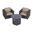thumbnail image 4 of 3-Piece All-Weather Seating Group with premium Cushions – Assembly Required, 4 of 6