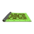 thumbnail image 2 of Ahgly Company Indoor Round Oriental Green Traditional Area Rugs, 6' Round, 2 of 4