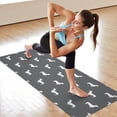 thumbnail image 6 of Dachshund Hot Yoga Mat Towel Non Slip for Hot Yoga - Quick-Drying Yoga Mat Cover with 4 Corner Pockets with Travel Bag - Hot Yoga Towel Non Slip Grip Moisture Wicking Sweat 70"x26", 6 of 6