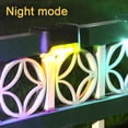 thumbnail image 4 of Luces solares para cubierta, lámpara solar LED impermeable terminada para caminos exteriores, patios, escaleras, escalones y cercas, luz de colores, 4 of 5
