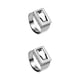 thumbnail image 3 of Jumpingount Finger Band Wear-resistant Durable Rings Lightweight Ring Metal Waterproof Ring Lovers Steel for Women Men 2piezas, 3 of 6