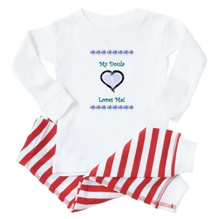 

CafePress - My Doula Loves Me - Toddler Long Sleeve Pajama set