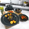 thumbnail image 4 of Martha Stewart 12 Piece Dinnerware Set - Blue, 4 of 8