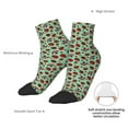 thumbnail image 6 of Fuzoiu Ladybugs 3 Print Adult Socks, Crew Moisture-wicking Socks, Unisex Cushion Crew Socks,Casual Sports Ankle Socks, 6 of 7