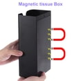 thumbnail image 3 of Magnetic Tissue Box, Tissue Dispenser Holder Wall Mounted Magnetic Tissue Box for Kitchen Bathroom, 3 of 6