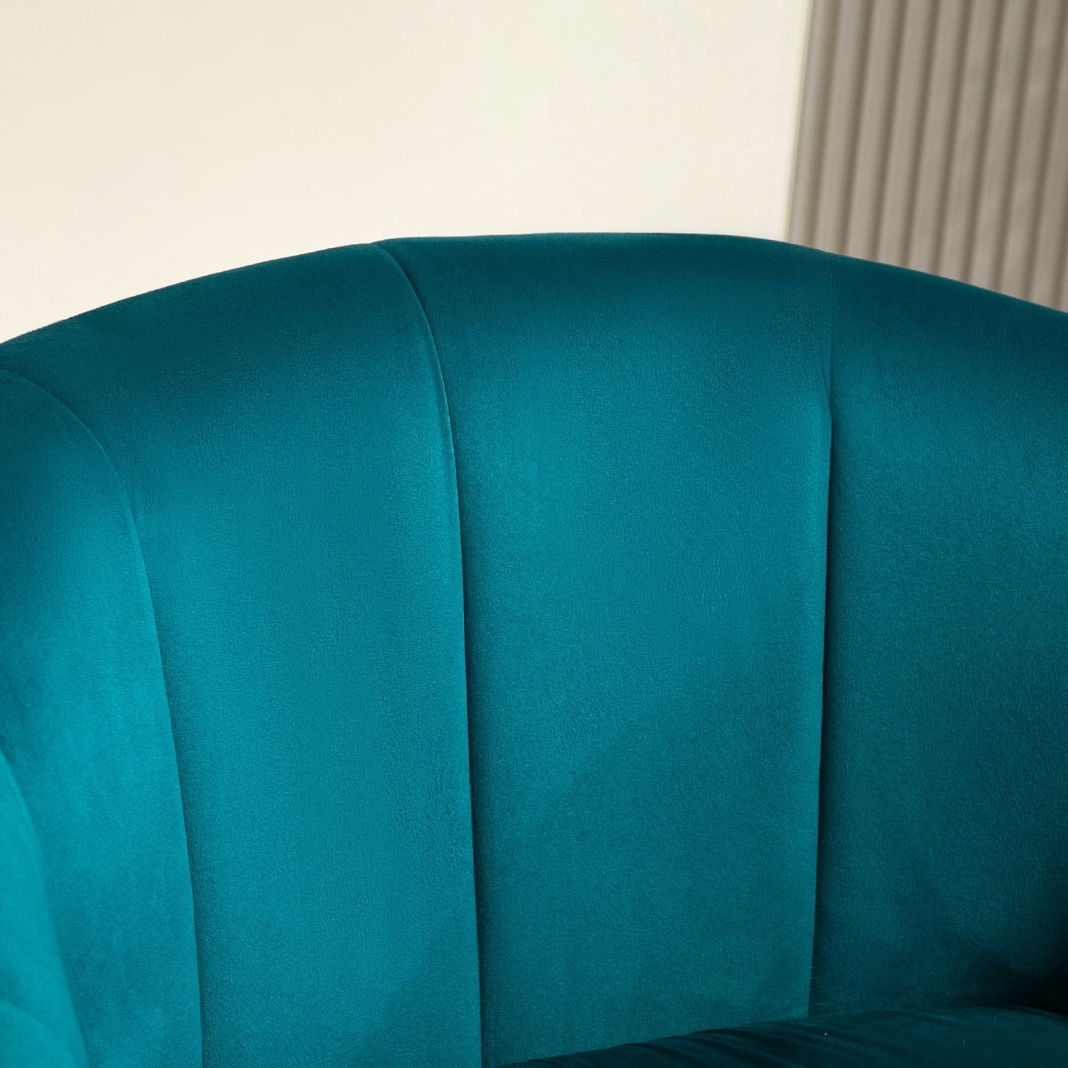 US Pride Furniture Modern Accent Armchair Luxury Gold Frame and Multi-colored Velvet Material Infuse Elegant Flair Greenish Blue
