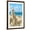 Brown Frame, variant on Art.com Cape Cod - Sand Castle Art Print by Lantern Press, Brown Frame Wall Art, 32" x 44"
