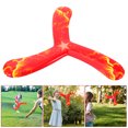 thumbnail image 3 of 1Set Boomerang Dark Red Plastic For Outdoor Play Multiplayer Games Motor Skill Exercise Children Toys, 3 of 8