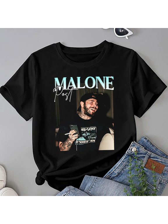 Post Malone Tour Merch, Vintage Graphic Tee, Post Malone Fan Shirt, F-1 Trillion 2024 Shirt, Posty Tour Rapper Gift For Fan, Tour 2024 Shirt, Blossom Color, Size S