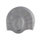 thumbnail image 2 of Gorro de natación de silicona, gorro de natación de playa para mujeres, hombres, entrenamiento y competición Gris, 2 of 8
