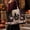 A003- Color C, variant on Tote Bag Quilted Halloween Spooky Design Carryall with Raven Moon Haunted House Details for Daily Commute Holiday Outdoor Activities