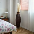 thumbnail image 4 of 39-Inch Hand-Woven Rattan Floor Vase - Modern Beige Living Room Decor for Dried Flowers or Branches - Versatile Accent for Hallway or Entryway, 4 of 9