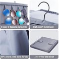thumbnail image 5 of Baseball Cap Storage Organizer for Closet - 10-Shelf Hat Rack with 8 Loops, Space Saver Hanging Hanger, 5 of 6