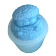 thumbnail image 4 of Moldes de jabón de silicona para artesanías, moldes de jabón de fondant 3D, moldes para dulces de chocolate, bricolaje familiar, Style3 Feliz Sencillez, 4 of 5