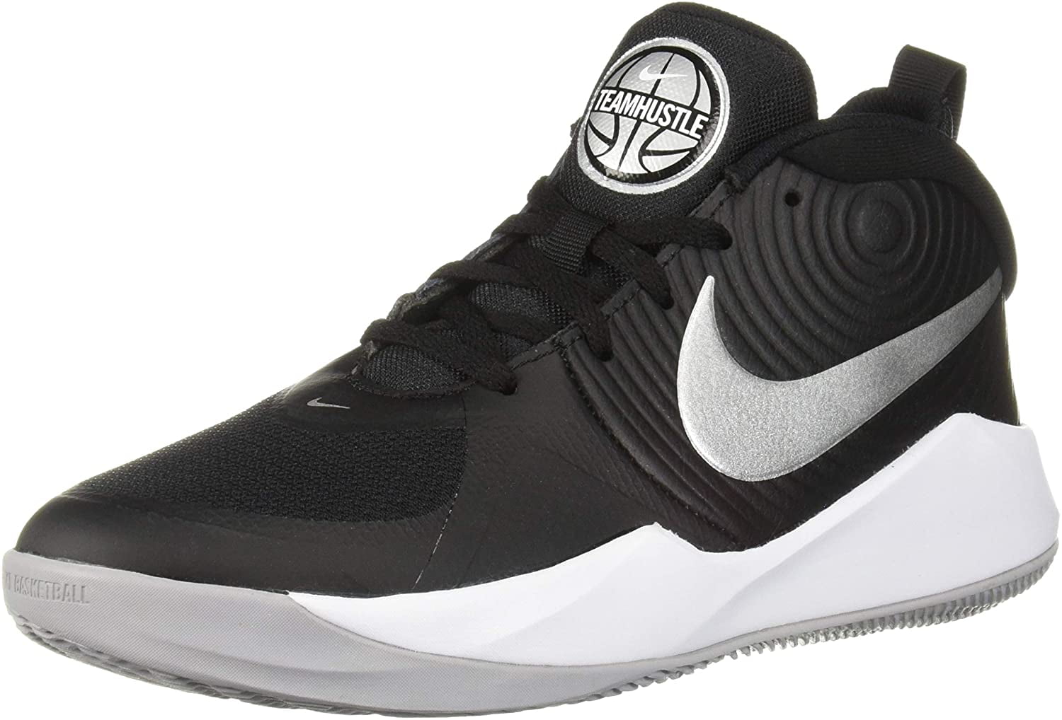 Nike Unisex-Kid's Team Hustle D 9 (GS 