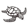 thumbnail image 1 of Ornamento de animales de la estatua de tortuga Versátil Decoración de pared de arte de hierro moderno para la sala de estar de la cocina Gabinete de 40x37cm, 1 of 8