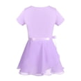 thumbnail image 2 of CHICTRY Kids Girls Ballet Dance Gymnastics Leotard with Chiffon Skirt Dance Outfit, 2 of 7