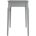 thumbnail image 6 of Weston Home Catalpa Office Writing Desk with Drawer, Grey, 6 of 6
