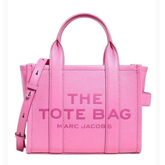 Marc Jacobs Women's Tote Bags Female Pink Size: ONE SIZE Leather Tote Bag with Zip Pocket H009L01SP21-678
