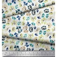 thumbnail image 2 of Soimoi Polyester Crepe Fabric Flower Artistic Fabric Prints by Yard 42 Inch Wide, 2 of 3