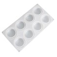 thumbnail image 3 of Molde de Cocina 2 moldes redondos de silicona para tartas3Dbricolajemolde para chocolateherramienta para hornear mousse Wdftyju  Libre de BPA, 3 of 5