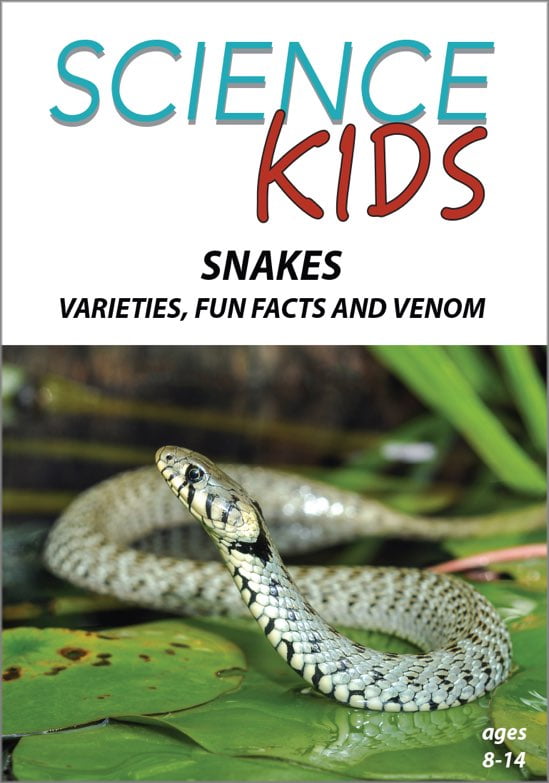 Science Kids: Snakes, varieties, fun facts, venom cover