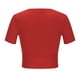 thumbnail image 4 of Blusa de manga corta de verano con cuello en V para mujer a la moda, blusas informales sólidas Fridja  hjk3580, 4 of 8