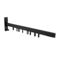 thumbnail image 3 of Space Saving Clothes Rack Space Aluminum Retractable Black Laundry Drying Rack for Outdoor Balcony, 3 of 14