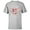 Athletic Heather, variant on Mickey & Minnie Classic Couple Retro Heart Stroll - Short Sleeve T-Shirt for Kids - Customized-Black
