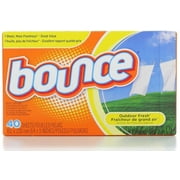 Bounce Fabric Softener Sheets, Outdoor Fresh 40 ea (Pack of 3)