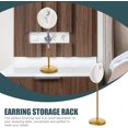 thumbnail image 4 of AVEKI Earring Display Stand Human Ear Model Earring Rack Mannequin Stand Jewelry Display Body Jewelry Ear Stud Earring Sample Right 0601M, 4 of 8