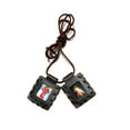 thumbnail image 6 of Traditional leather scapular of Our Lady of Mt Carmel, Escapulario de cuero tradicional de La Virgen del Carmen, 6 of 7