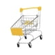 thumbnail image 5 of Mini carrito de compras, carrito de supermercado, carrito de mano, miniatura para juegos de rol, pequeño supermercado Amarillo, 5 of 9