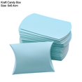 thumbnail image 1 of 10/20/30 Uds caja de dulces de almohada papel Kraft cajas de embalaje de regalo de Navidad bolsas de dulces recuerdos de boda decoraciones para fiesta de cumpleaños Tan Jianjun unisex, 1 of 2