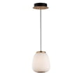 thumbnail image 1 of ET2 Lighting E25063-92BKGLD 8.75 in. Soji LED 2-Light Pendant - Black & Gold, 1 of 1