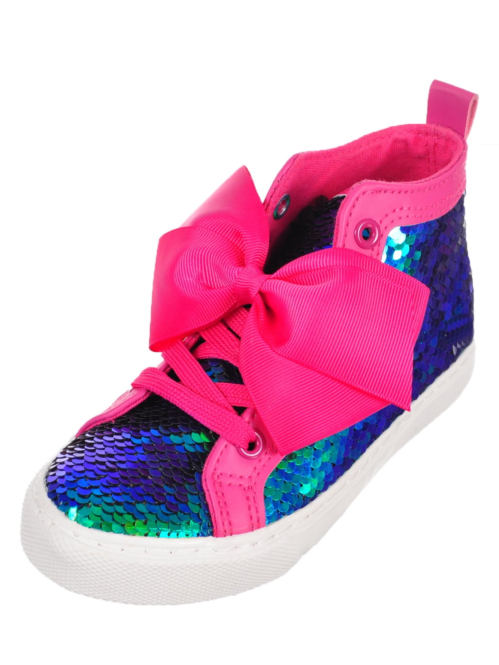 Jojo Siwa Girls' Hi-Top Sneakers (Sizes 