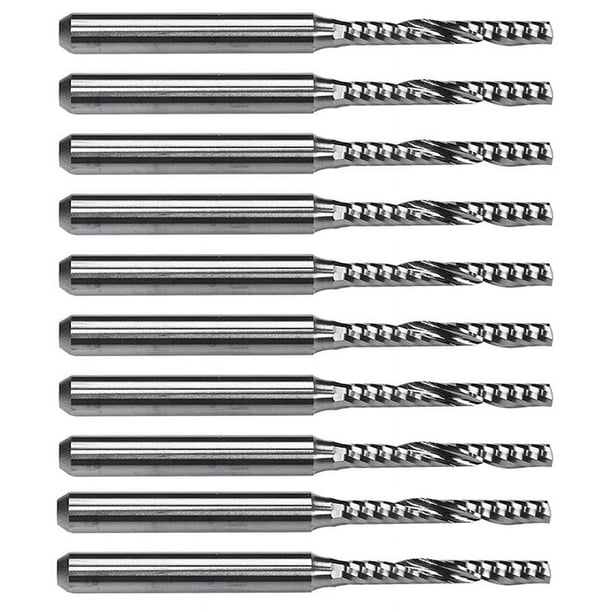 10 Fresadoras de Carburo de 2 Mm X 15 Mm para MáQuina de Grabado
