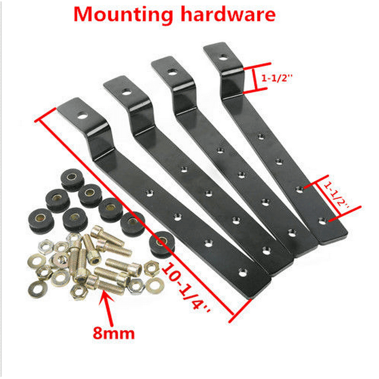 Harley Davidson Dyna Quick Release Saddlebag Pannier Support Brackets - Foto 6