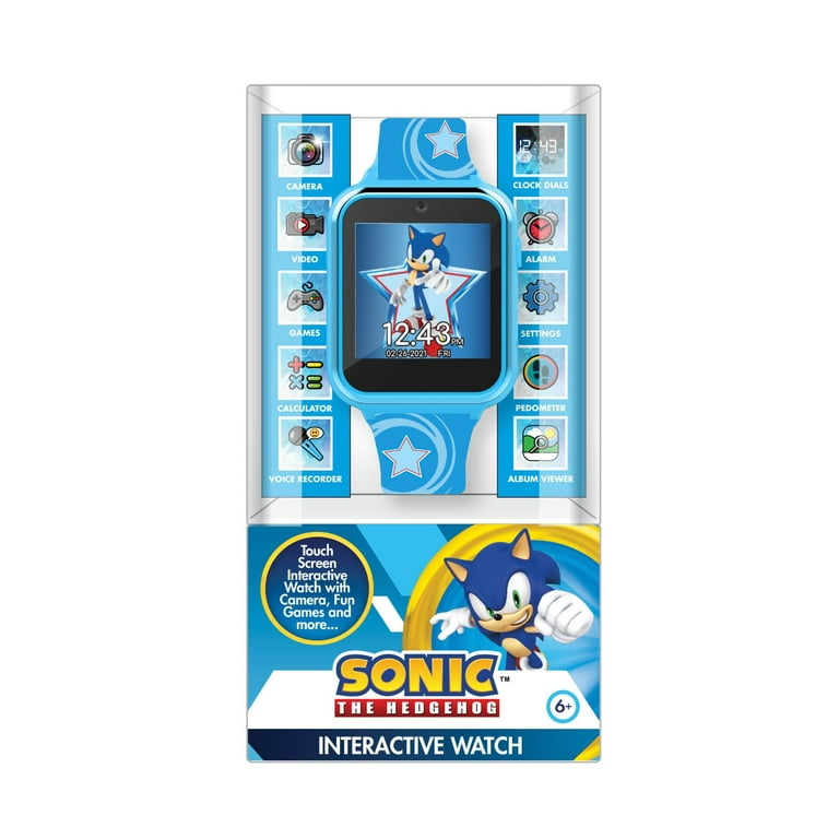 Accutime, Kids Smart Watch, SNC4133AZ, Blue Sonic Star - Walmart.com