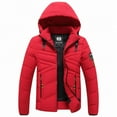 thumbnail image 1 of Veste Matelassée en Coton Décontractée d'Hiver pour Homme à Col à Capuche, 1 of 8