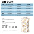 thumbnail image 5 of Lsque Cute Gnome Summer Print Men's Cotton Blend Sleeveless Muscle Shirts (S-3XL)- Moisture Wicking, Odor Protection, UPF 30+,Small, 5 of 8