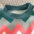 thumbnail image 4 of Mercatoo Crewneck Sweatshirt for Kids Boys Girls Loose Pullover Ho𝐨dies Toddler Long Sleeve 𝐀rgyle Sweatshirt Tops 𝐏reppy Ho𝐨dies, 4 of 7
