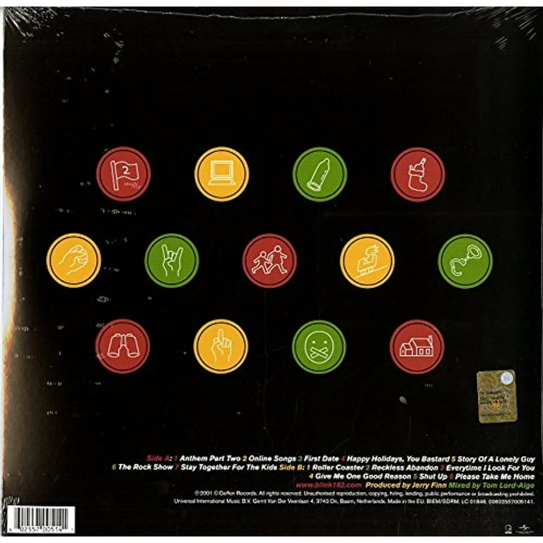 米LP Blink-182 Take Off Your Pants And Jacket B0025291001 GEFFEN /00260 Blink 182 - 'Take Off Your Pants And Jacket' Vinyl LP Rock