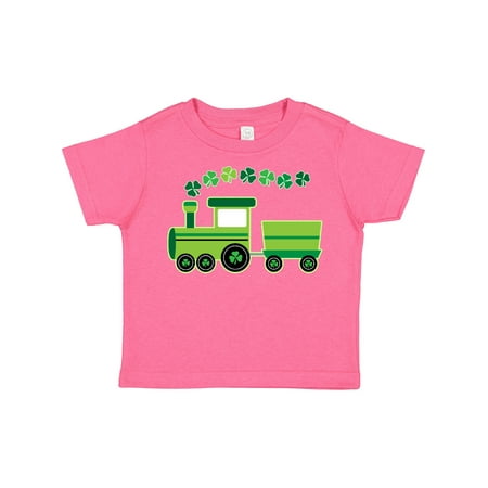 

Inktastic St Patricks Irish Shamrock Train Gift Toddler Boy or Toddler Girl T-Shirt