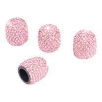 ZTTD 4PCS Universal Jeweled Bling Rhinestone Tire Wheel Valve Cap Cover Car Utility