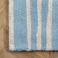 thumbnail image 4 of nuLOOM Lemuel Hand Tufted Wool Area Rug, 4' x 6', Baby Blue, 4 of 5